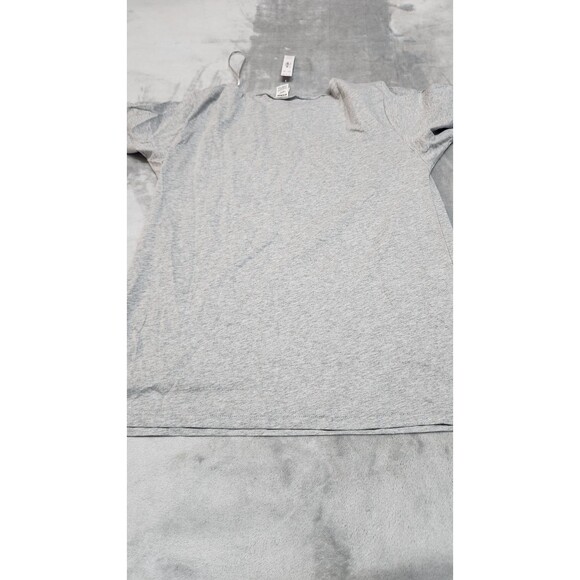 Victoria's Secret XS Grey 86 Campus Cotton Off The Shoulder Tee NWT - Picture 4 of 9